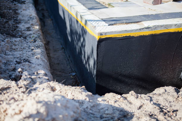 Professional Crawl Space Encapsulation technician working in Sea Girt, NJ